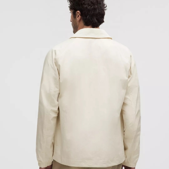 Lululemon Coaches Jacket Light Ivory Like New - Picture 3 of 15